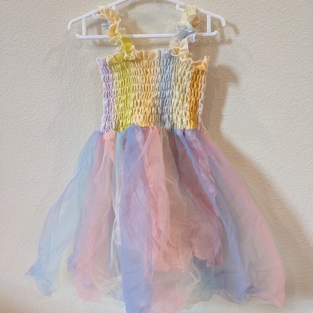 rainbow baby dress 18M
